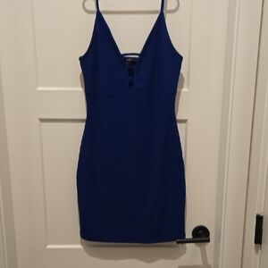 Forever 21 Royal Blue Mini Dress
